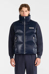 Kane-GLO High Gloss Down Vest Marine Blue