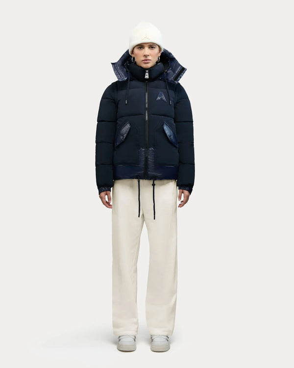 Megeve Unisex 2-in-1 Relaxed Fit Puffer Jacket Midnight