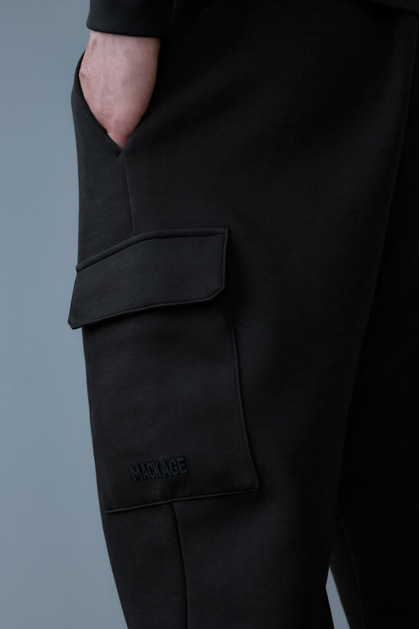 Marvin-R Double Face Jersey Cargo Sweatpants