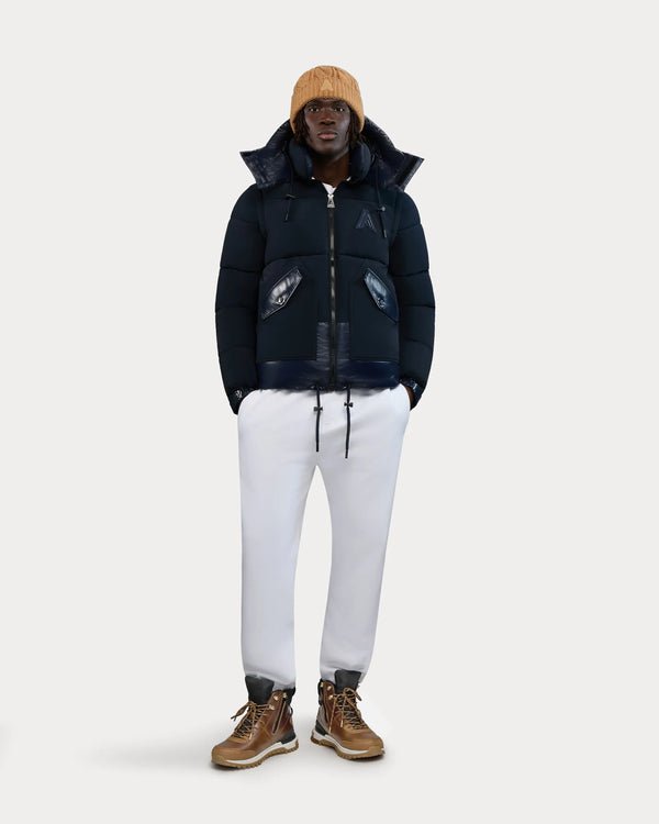 Megeve Unisex 2-in-1 Relaxed Fit Puffer Jacket Midnight Blue