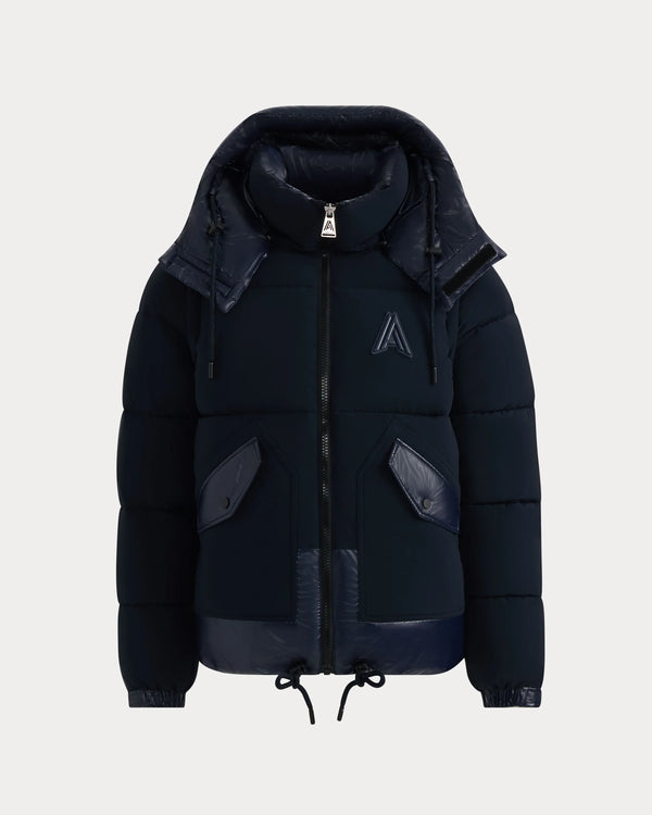 Megeve Unisex 2-in-1 Relaxed Fit Puffer Jacket Midnight Blue