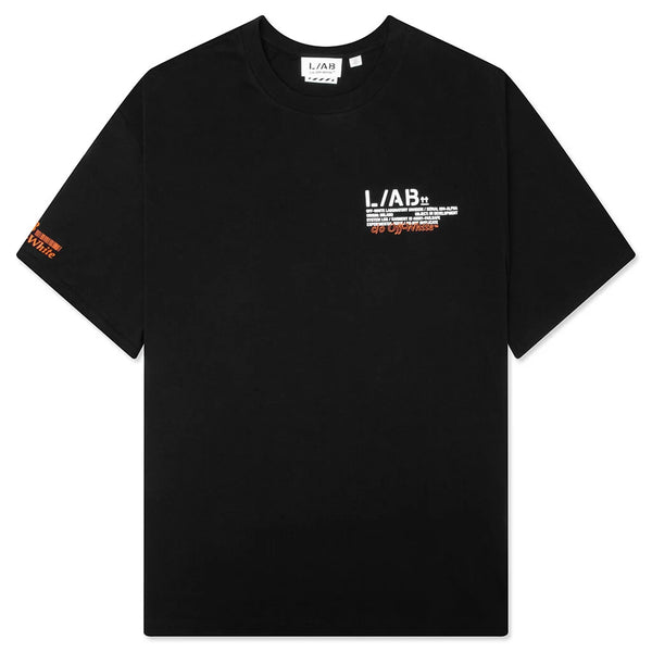 Off White L/AB Off Active Duct Tape T-Shirt