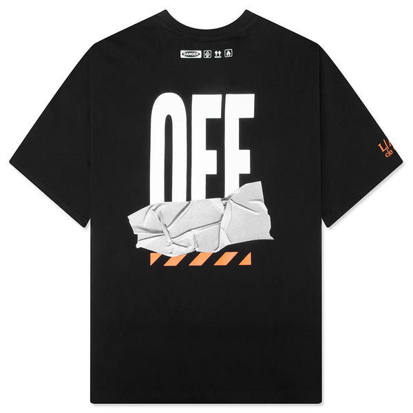 Off White L/AB Off Active Duct Tape T-Shirt