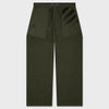 L/AB Off White Reverse Open Hem Sweatpants Winter Moss
