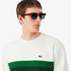 Lacoste Colour-Block Fleece Sweatshirt Green