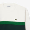 Lacoste Colour-Block Fleece Sweatshirt Green