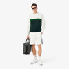 Lacoste Colour-Block Fleece Sweatshirt Green