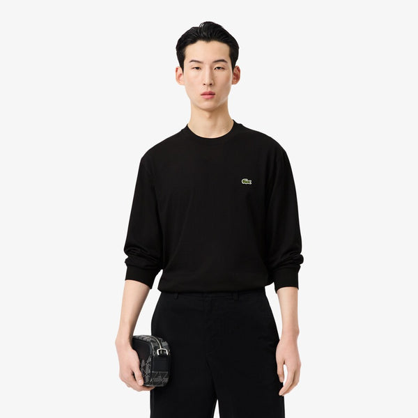 Lacoste Long Sleeved Cotton T-Shirt