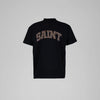 Saint Heavyweight Green Camo Print Black Tee