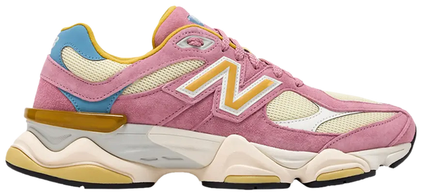 9060 Pink Suede Sneaker