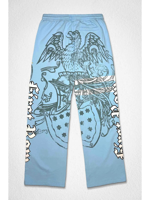 First Row Denim Club Eagle '86 Jogger Sky Blue