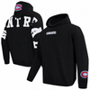 Montreal Canadians Wingspan M CJ Drop Shoulder Hoodie Black