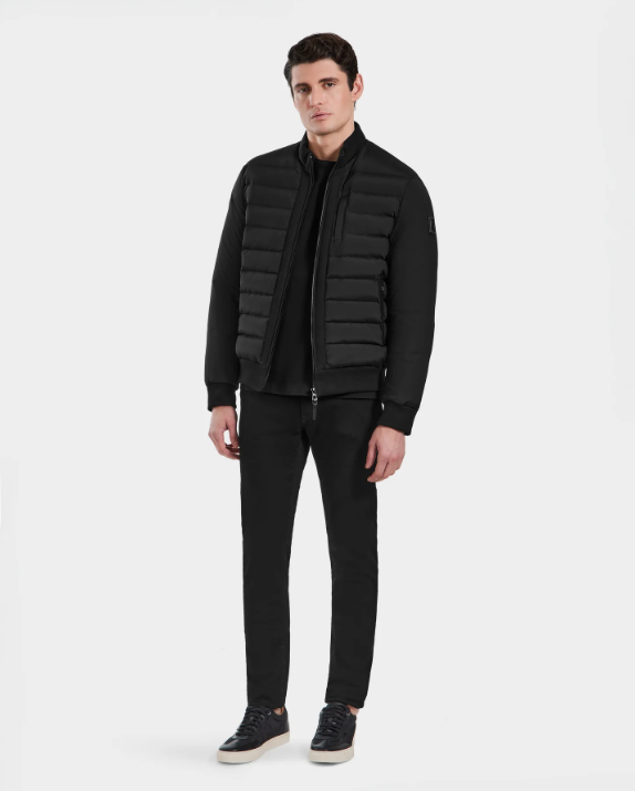 Rudsak Jimmy Quilted Jacket Black