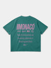 Aesthetic Tee Vintage Green- Dusty Rose