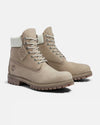 Premium 6-Inch Waterproof Boot Grey Nubuck/Light Green