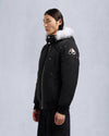 Original Shearling Ballistic Bomber Jacket Black Natural