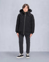 Unisex Original Shearling Trim Bomber Black