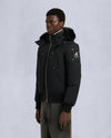 Original Ballistic Shearling Trim Bomber Jacket Black