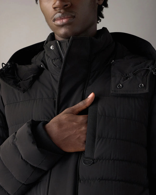 Greystone Down Jacket Black