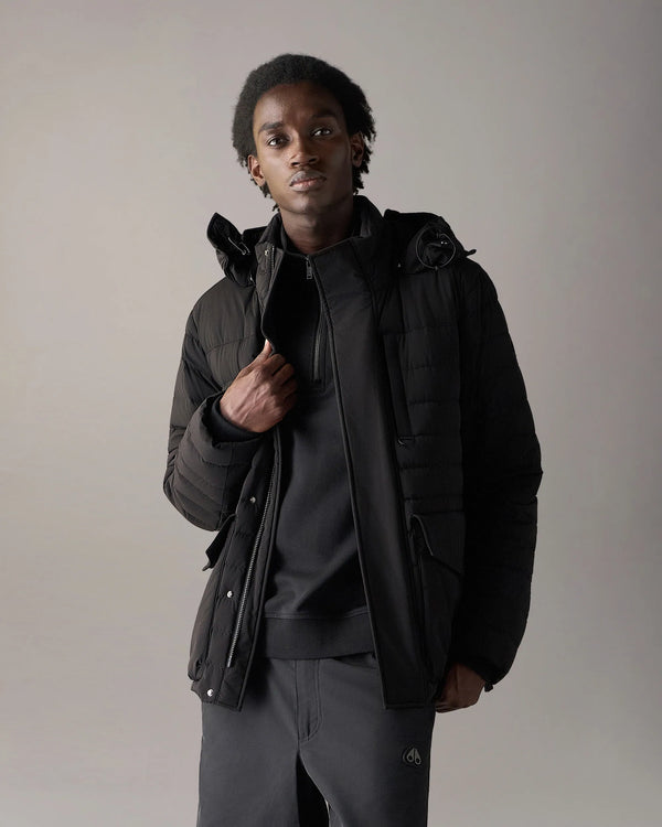 Greystone Down Jacket Black