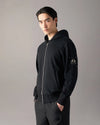 Hartsfield Zip-Up Hoodie Black