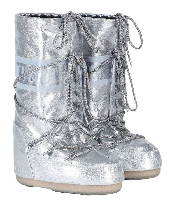 Icon Glitter Boots Silver 14028500