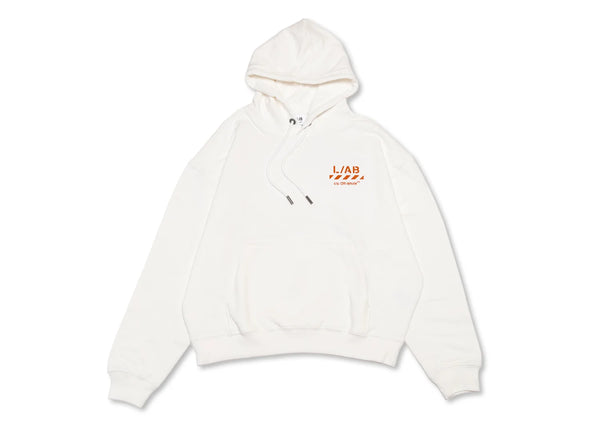 Off White L/AB Core Diagonal Hoodie