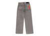 L/AB Off White Straight Fit Piped Denim Smoke Fade