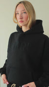 Saint Heavyweight Brushed Hoodie Midnight