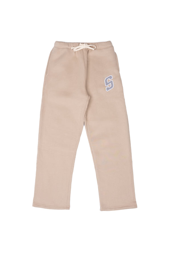 Saint X UGB Relaxed Heavyweight Brushed Gray Patch Apricot Joggers
