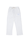 Saint Relaxed Heavyweight Brushed White Patch White Joggers