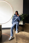 Saint Heavyweight Brushed Hoodie Aegean