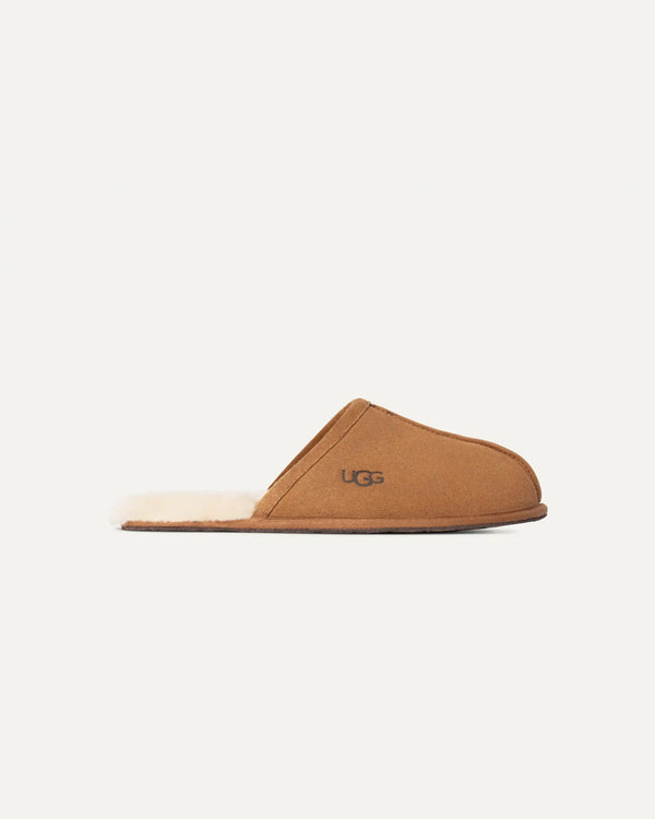 Scuff Slippers Chestnut