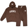 Saint Heavyweight Brushed Set Warm Cocoa