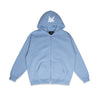 Saint Heavyweight Brushed Zip-Up Azure