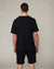 Ethan Brushed Jet Black Relaxed T - suite 100