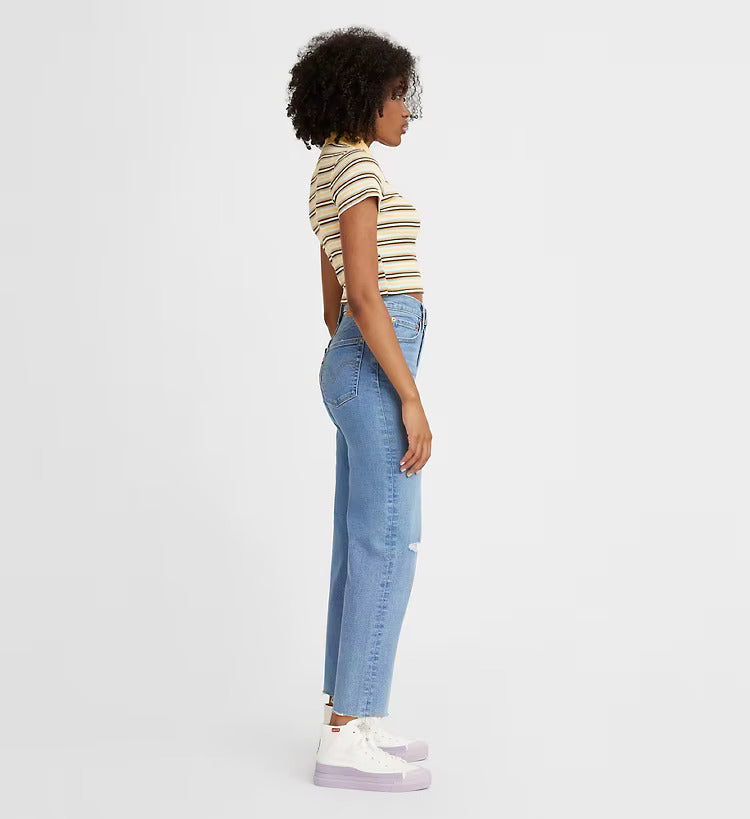 Ribcage Straight Ankle Jeans – suite 100