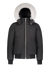 Moose Knuckles Ballistic Bomber jacket in Black with Natural fur - suite 100
